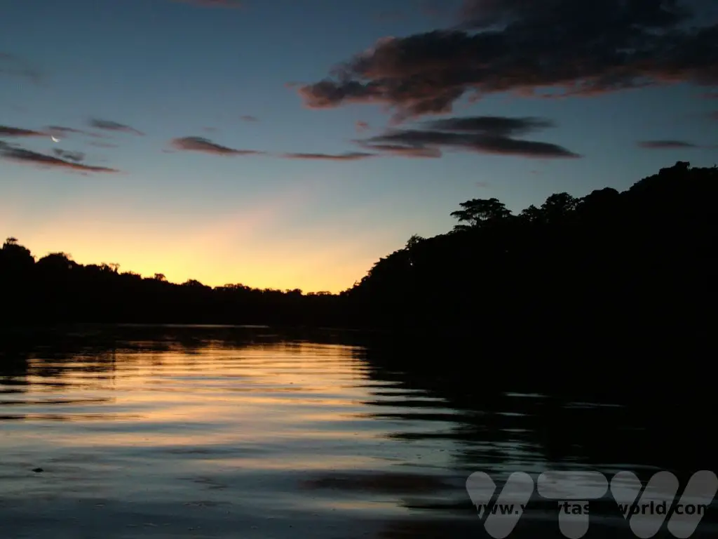 Tambopata National Reserve sunset