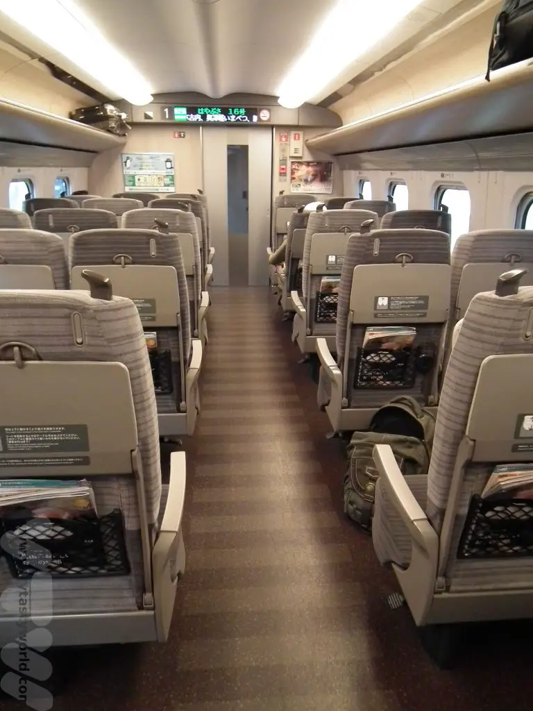 shinkansen luggage