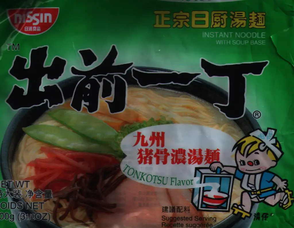 Nissin Tonkotsu Instant Noodle Review 