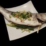 Sea Bass in parchment