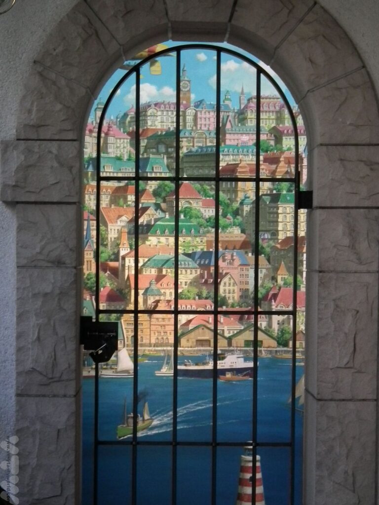 Studio Ghibli museum decorative detail