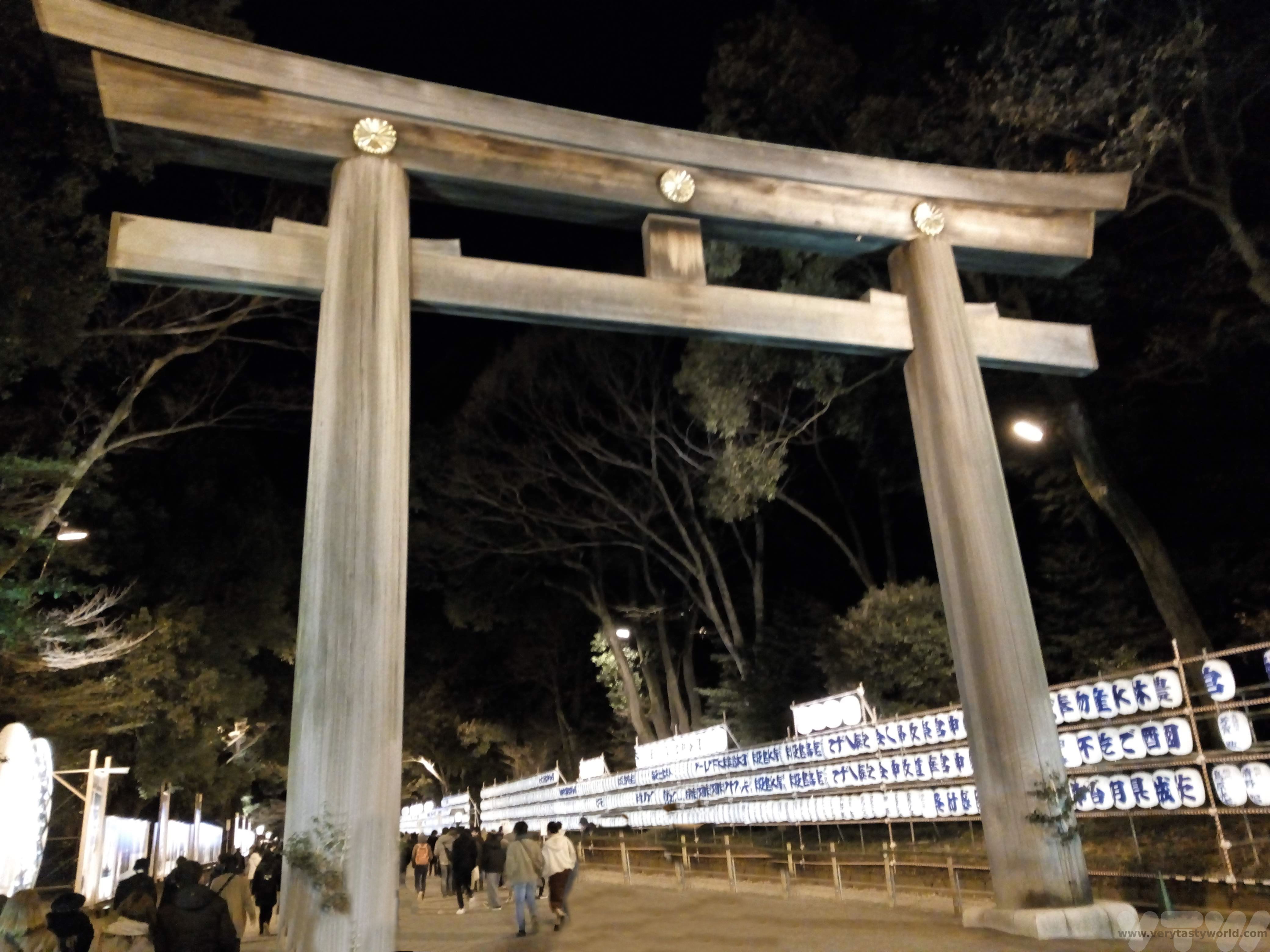 Meiji Shrine Torii Tokyo
