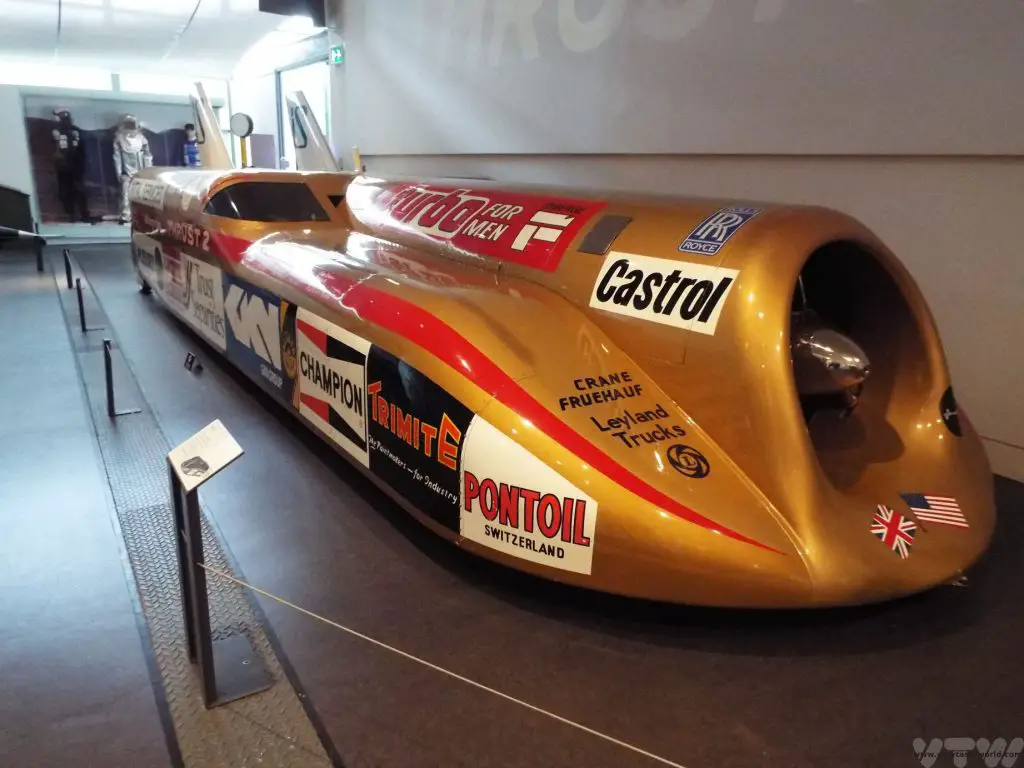 Coventry transport museum world land speed record