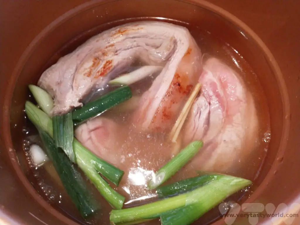 Japanese simmered pork belly recipe