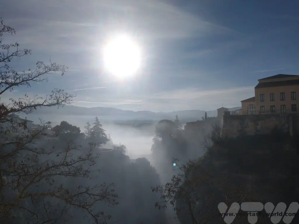 Morning mist in Ronda