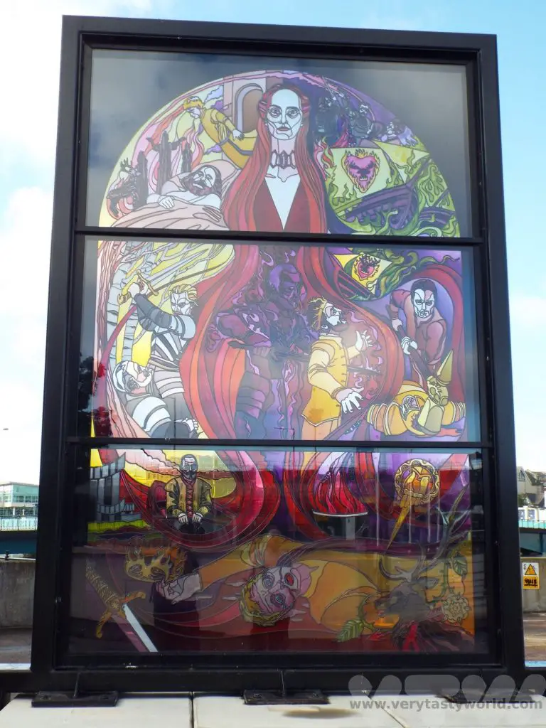 Belfast Game of Thrones stained glass window