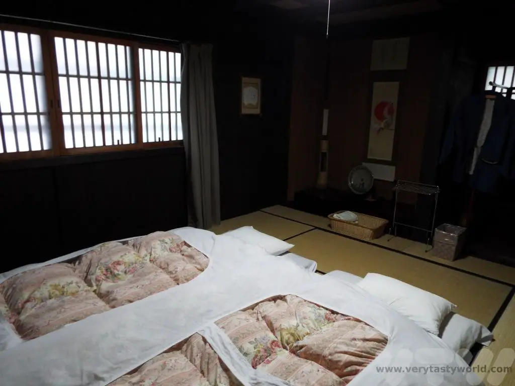 rural Japan gassho bedroom