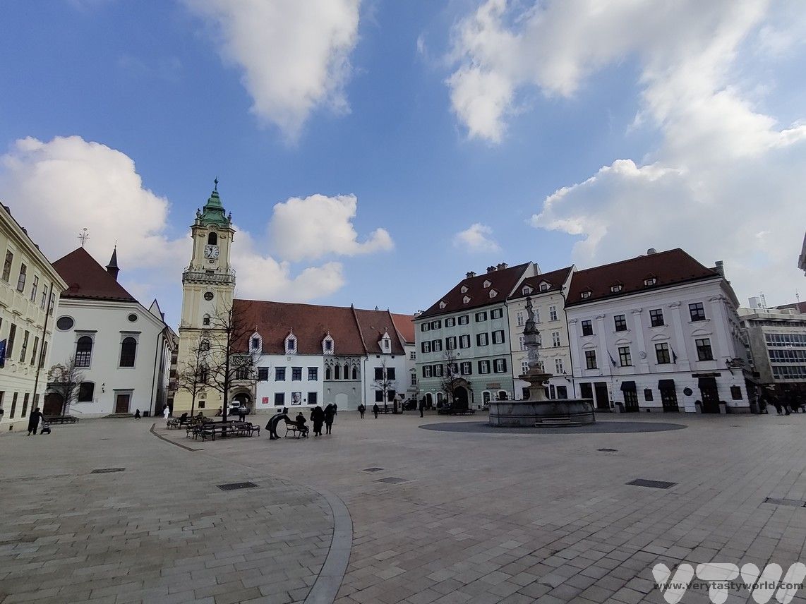Bratislava town square