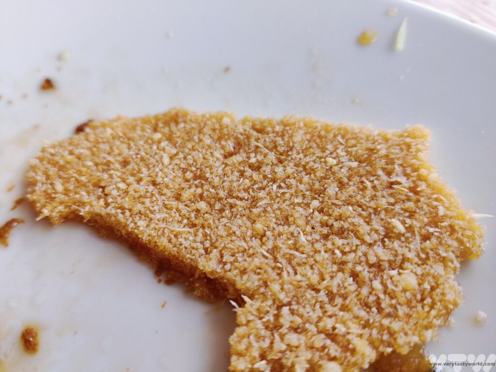 Amerindian food in Guyana - beiju bread