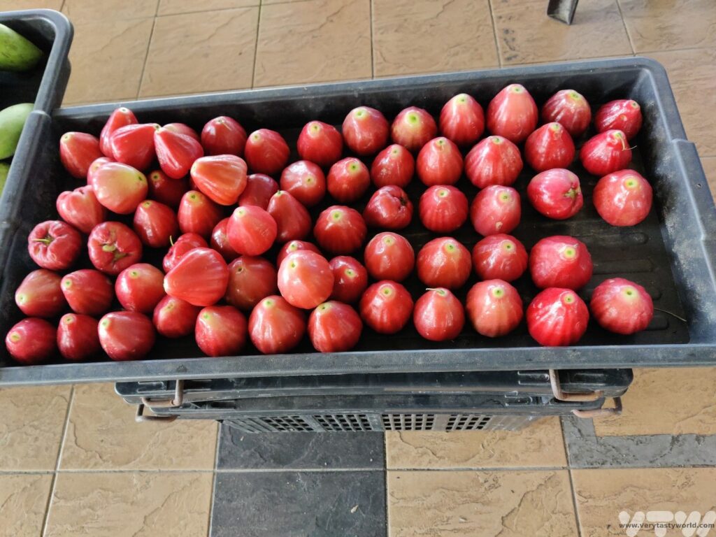 water apples at the sunday market in Kuching
