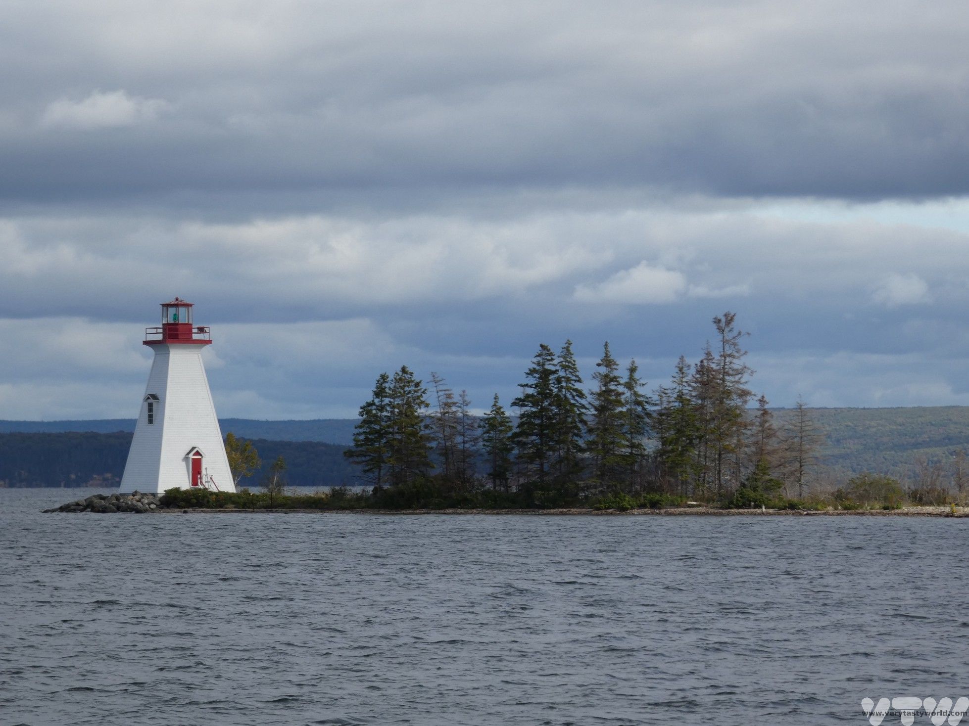 Baddeck lighthouse Nova Scotia itinerary