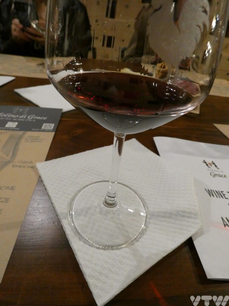 tasting chianti classico - red wine