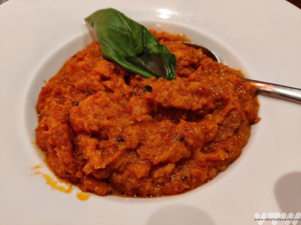 a bowl of Ribollita - a rustic soup