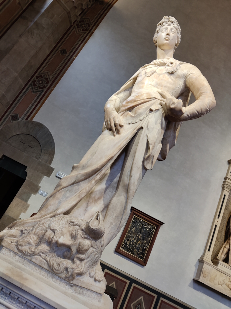 Donatello's David sculpture