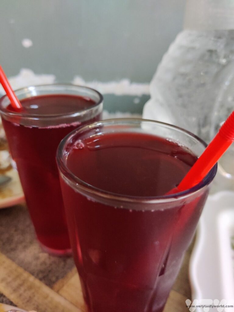Bissap - hibiscus drink