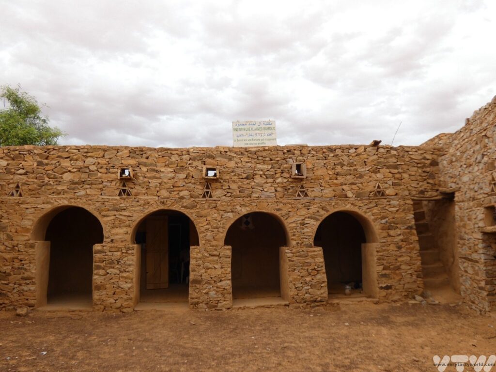 library in the ancient city of Chinguetti 