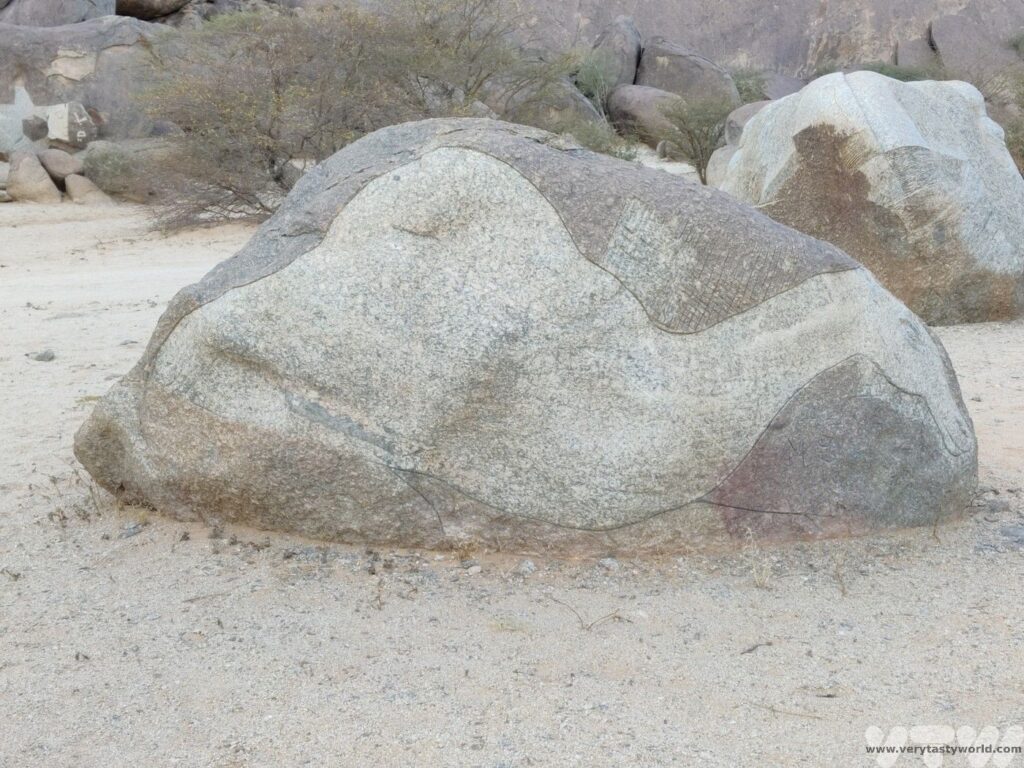 rock sculpture depicting a camel at Ben Eicha Mauritania