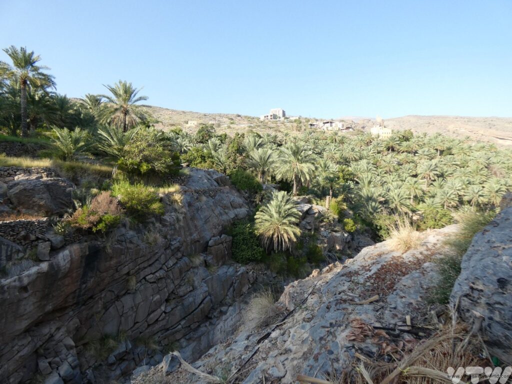 The historic town of Misfah in Oman