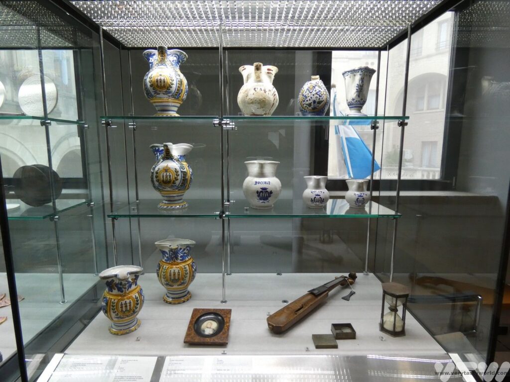 objects in the San Marino museum