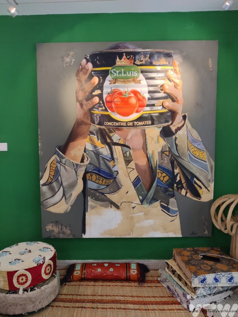 painting at the Zeinart – Art Gallery, Nouakchott, Mauritania