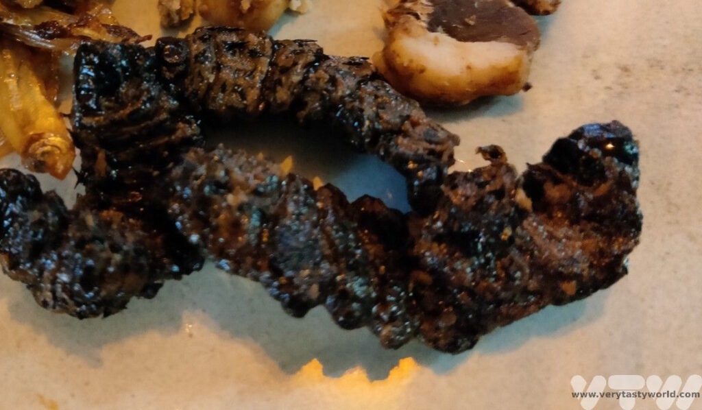 mopane worm - a caterpillar delicacy