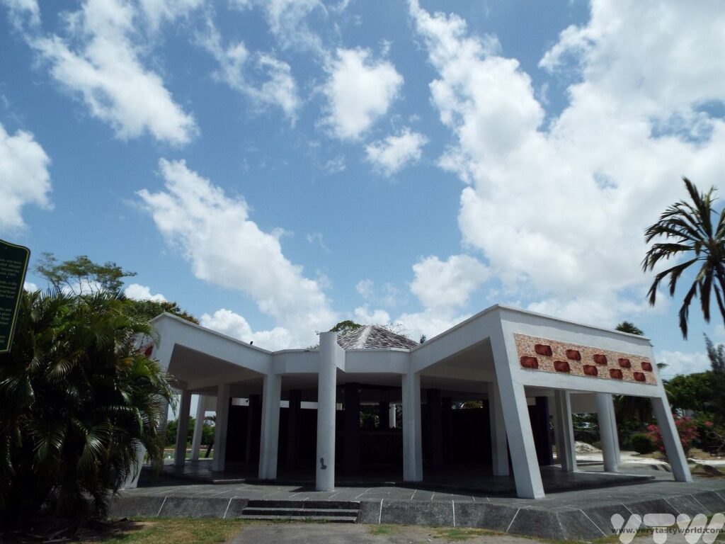 Angular building which is a mausoleum