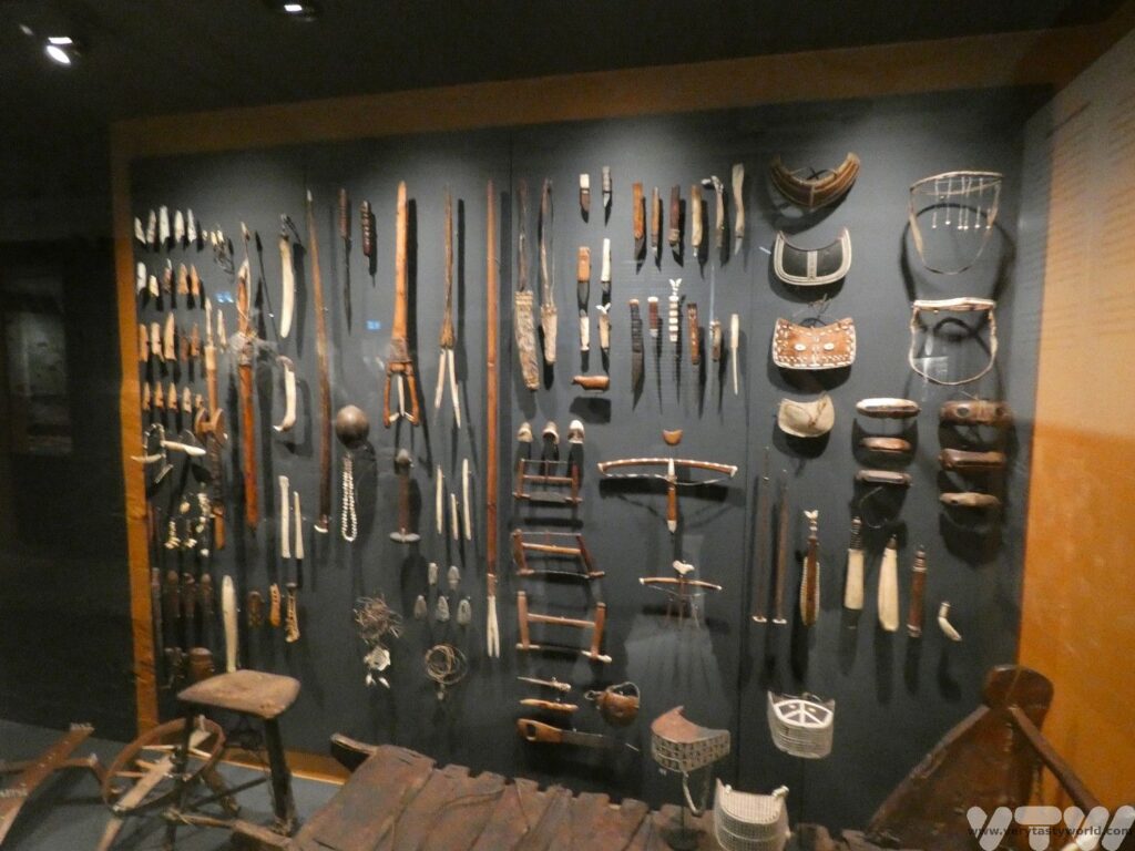 traditional Inuit tools in Nuuk Museum of Greenland